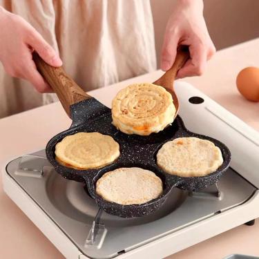 Imagem de Frigideira Antiaderente 4 Panquecas Divertidas 18,5x22cm