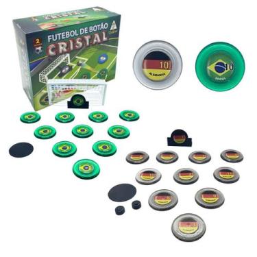 Imagem de Futebol De Botão Cristal 2 Seleções Original Gulliver, Brinquedo Cláss