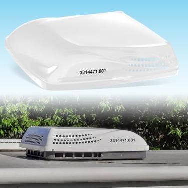 Imagem de 3314471.001 Conjunto de cobertura de ar condicionado RV serve para unidades Dometic Penguin II 11.000-15.000 A/C e bombas de calor, branco