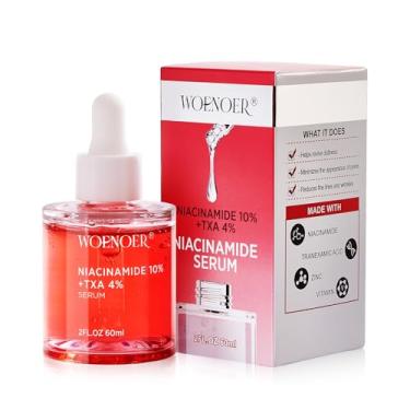 Imagem de Soro de niacinamida 10% + 4% ácido Txa Face – Minimiza os poros, hidrata a pele, fórmula antienvelhecimento para pele opaca e linhas finas – Sem fragrância, efeito de vidro coreano na pele,