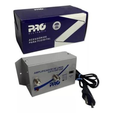 Imagem de Amplificador de linha proeletronic pqal-3000g3 p/ distribuicao de sina