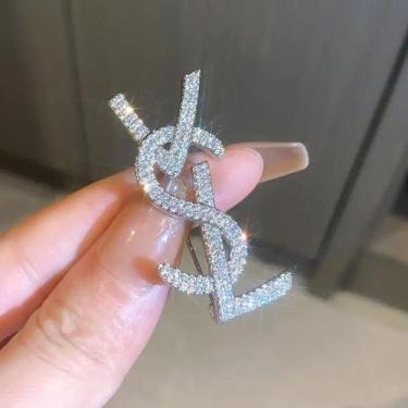 Imagem de Broche De Senso De Alto Padrão Feminino Novo Design Flor No Peito Aces