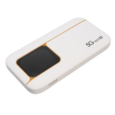 Imagem de Yunir 5G Mobile Hotspot, Hotspot Wi -Fi Portátil para Viagem, Dispositivo de Hotspot de Alta Velocidade Com Velocidade até 2,77 Gbps, Tela de Toque de 2,01 Polegadas, Bateria de