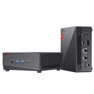 Imagem de ACEMAGIC Mini PC para jogos AMD Ryzen 7 5700U 32GB DDR4 RAM, SSD 512GB Wind 11 Pro 8 Cores/16 Threads Mini Computadores (até 4,4 Ghz) Mini Desktop com tela tripla 4K Bluetooth/WiFi 6/Office