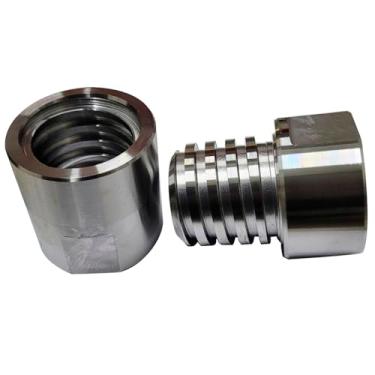 Imagem de PAR DE PONTEIRA ROSCA QUADRADA PARA HASTES DE PERFURATRIZ DE 1.1/4 POLEGADA (42,3mm)