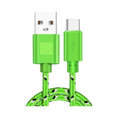 Imagem de Cabo USB Tipo C De Carregamento Rápido 2.4A Para Xiaomi Huawei Samsung