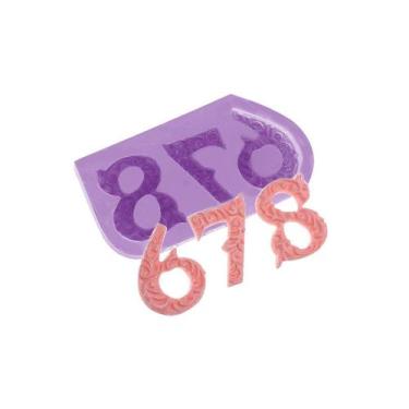 Imagem de Molde de Números Decorados ( 6-7-8 ) - GMEZN1122 -  Prime Chef
