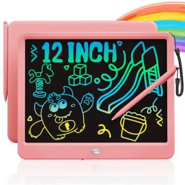 Imagem de Tablet de escrita LCD TEKFUN de 12 polegadas para crianças, meninas e 