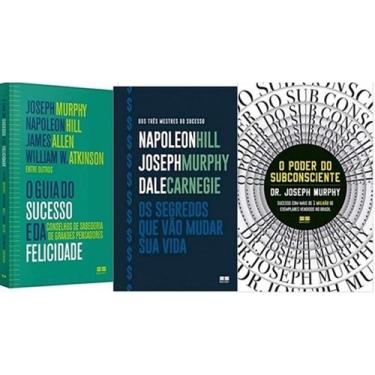 Imagem de Kit 3 Livros Joseph Murphy Poder Do Seu Subconsciente + Os - Best Sell