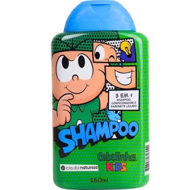 Imagem de Cia Da Natureza - Shampoo Turma Da Monica 260Ml Cebolinha 3 Em 1 Todos Tipos