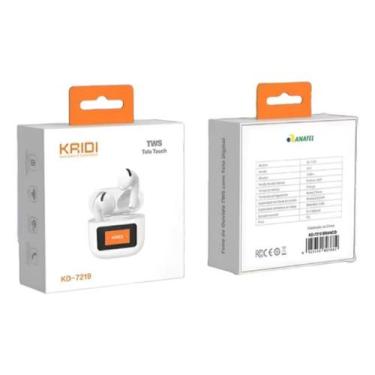 Imagem de Fone Sem Fio KAIDI  KD7219 TWS com Display, Redução de Ruído e Alto Al