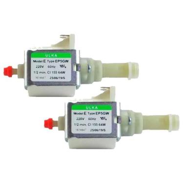 Imagem de Kit 2 Bombas Ulka Para Máquinas Cafeteiras Saeco Gaggia 220v