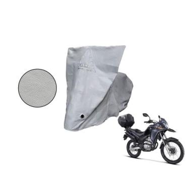 Imagem de Capa Protetora Moto Honda XRE 300 com Baú / Bauleto - Cinza - Kahawai,