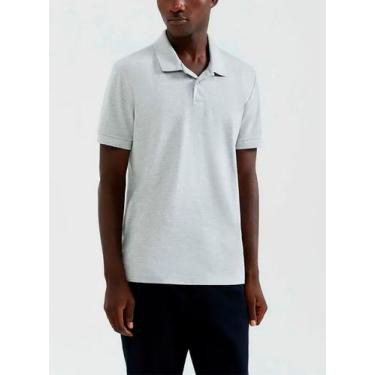 Imagem de Camisa Polo Hering N3A7 Masculina Malha em Algodao T. P/EXG, P, M2h, M