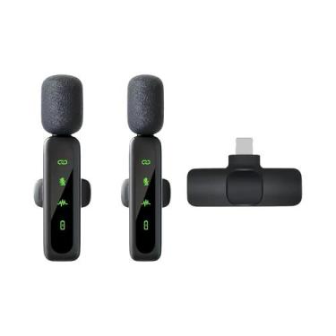 Imagem de Microfone Lavalier Sem Fio 2.4G Mini Para Gravação De Áudio E Vídeo Pa