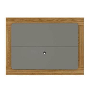 Imagem de Painel para TV Oslo Grigio Gloss Freijo 182cm Província - Móveis Proví