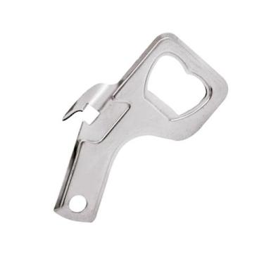 Imagem de Abridor de Garrafa e Lata Inox Prateado Class Home, Prateado