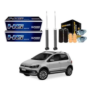 Imagem de Kit Amortecedor Traseiro Crossfox 1.6 2015 A 2018 - Nakata
