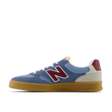 Imagem de New Balance Tênis masculino Ct300 V3, Azul costeiro/água parada/vinho monarca, 44