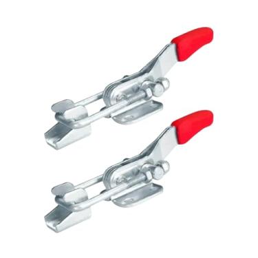 Imagem de Grampo Tensor Aperto Rápido Ga 100 Dobrado Zincado Ga100d E100 Kit C/ 2 Pecas