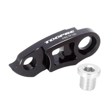 Imagem de oshhni Kit de extensão de gancho de câmbio de bicicleta, acessório, para volante de 34T-52T, peças, alongador de alta resistência, liga de alumínio com, Preto