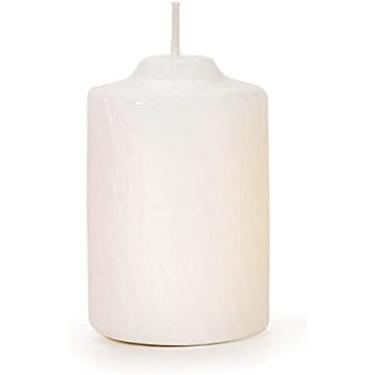 Imagem de Vela votiva - Perfumada de jasmim - Branca - 15 horas