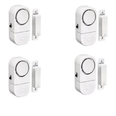 Imagem de KIT 3 Alarme Residencial Sem Fios com Sensor de Abertura