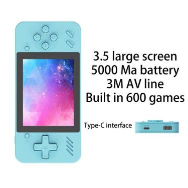 Imagem de 600 Jogos Q35 Game Console Charging Treasure Handheld Game Console Con