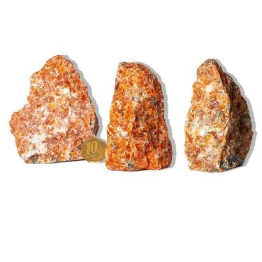 Imagem de Calcita Laranja Bruta Natural - Pedra Ideal para Esoterismo e Lapidaçã