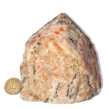 Imagem de Pedra do Sol Natural (Gold Stone) - Pé e Bico Polido - 700 a 800g - Ti