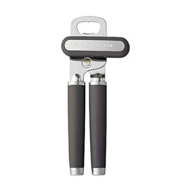 Imagem de Abridor de latas multifuncional KitchenAid Classic, 21 cm, cinza