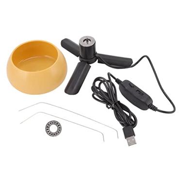 Imagem de Spinner elétrico de contas para frente e reverso Regulagem de velocidade contínua Spinner de contas semiautomático alimentado por USB ABS Material plástico para fabricação de