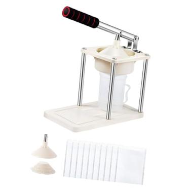 Imagem de Bothyi Espremedor de limão, espremedor de laranja, fácil de limpar, prensa manual, de limão simples e resistente, de para romã, cozinha, Apontado, Modo único