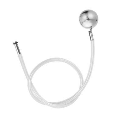 Imagem de Bola flutuante para barril de cerveja, tubo de imersão para líquidos, trava de esfera e trava de pino, bola flutuante de aço inoxidável com tubo de silicone de 80 cm