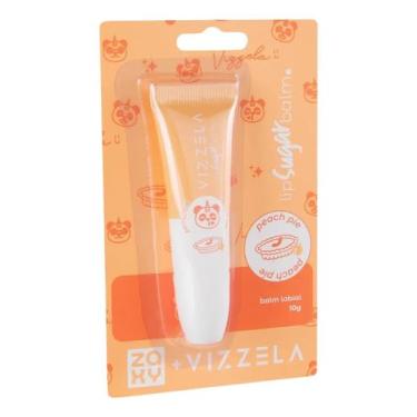 Imagem de Lip Sugar Balm Hidratante Labial +Zaxy - Vizzela - Peach Pie