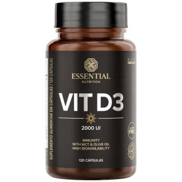 Imagem de Vit D3 2000 UI (120 Cápsulas) - Essential Nutrition