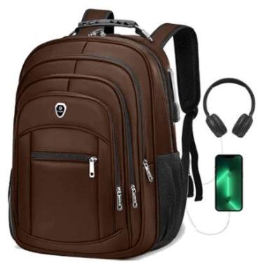 Imagem de Mochila Executiva Notebook Escolar Viagem Passeio Grande Reforçada-Unissex