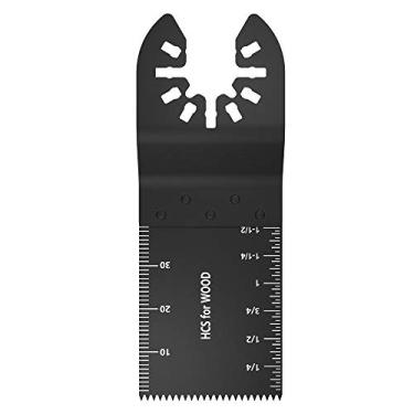 Imagem de Lâminas de serra oscilantes, lâminas de serra multiferramentas de carboneto, kit de lâminas de ferramentas oscilantes universais de liberação rápida para pregos de metal de madeira e corte de drywall
