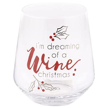 Imagem de Karma Presentes, taça de vinho chique sem haste, presente de inauguração de casa, vinho de Natal