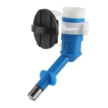 Imagem de Acouto Garrafa de Beber para Animais de Estimação Sem Gotejamento, Kit de Beber para Cachorro, Dispensador de água Pendurado, Garrafa de Fonte, Caixa de Dispensador de de água Azul - e Suprimentos
