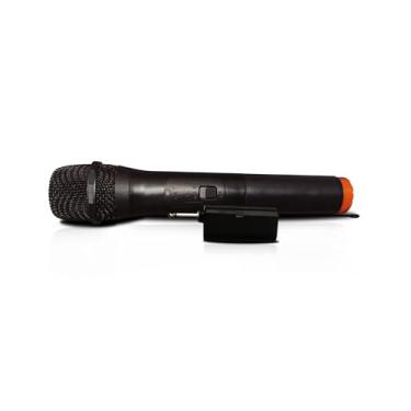 Imagem de Microfone Moonki Sound MS-WM65J Pro UHF Wire Less Dual AA Mic + Receptor recarregável de carregamento USB, áudio transparente de longo alcance para eventos ao vivo, apresentações de karaokê