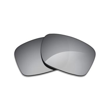 Imagem de Alphax Lentes de reposição espelhadas de titânio prata não polarizadas para óculos de sol Spy Optic Dirty Mo Tech