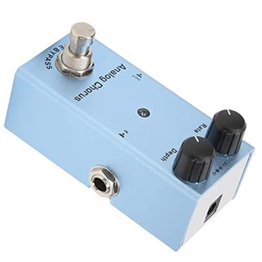 Imagem de Acouto Pedal de Efeito de Coro Analógico Com Ajuste de Botão de Metal, Comutação de Bypass e Efeito de Guitarra Elétrica de Baixo Ruído – Estúdios de Gravação Ideais e Apresentações Ao Vivo (Coro