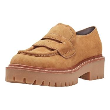 Imagem de Marc Fisher LTD Mocassim feminino Norton, Camurça natural média 101, 39