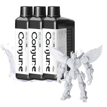 Imagem de Chitu Systems Resina semelhante a ABS, impressora 3D Conjure Resina de Cura Rápida Alta Precisão Não Frágil, Branco 3 * 1000 g