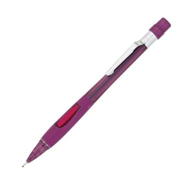 Imagem de Pentel Lapiseira PD349TB Quicker Clicker, 0,9 mm, barril vinho transparente