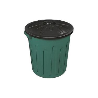 Imagem de Lixeira 30 Litros +saco De Lixo 60 Litros Com 100 Unidades - Higipack