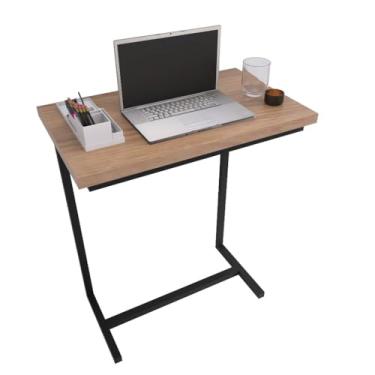 Imagem de Mesa Lateral de Apoio para Sofá e Cama – Mesa para Notebook com Design Moderno e Funcional para Sala e Quarto (MEL)