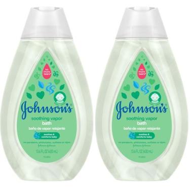 Imagem de Baby Bath Johnson's Soothing Vapor, pacote de 400 ml com 2 - Johnson's