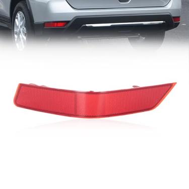 Imagem de JESYMBX Luz de freio refletor de para-choque traseiro para Nissan Rogue 2017-2020 sem lâmpada 7426897731811 esquerda
